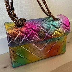 Kurt Geiger “Kensington” purse rainbow